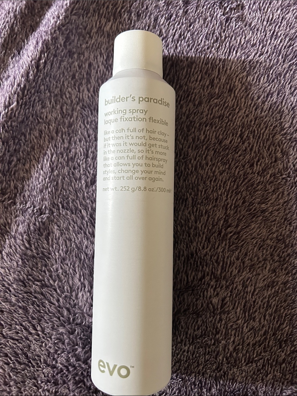New Evo Builder's Paradise Working Spray 8.8 Oz